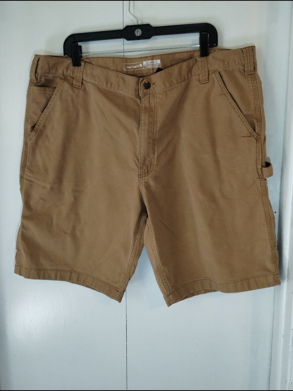 Carhartt Men’s Tan Cargo Work Shorts